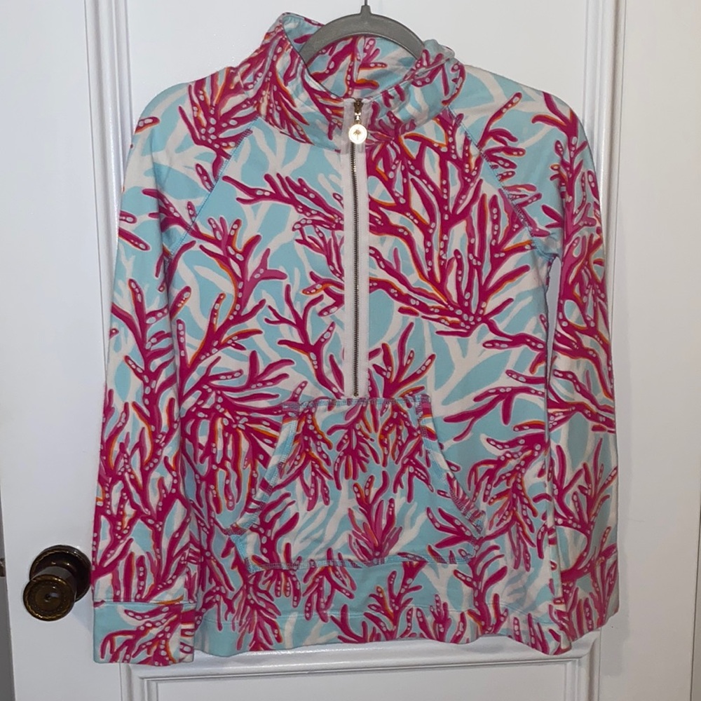 Lilly Pulitzer xs Beachy Quarter Zip